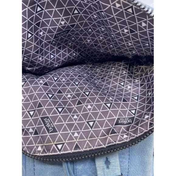 Botkier Warren Navy Bluegunmetal Leather Backpack main image 3
